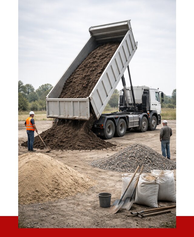 Доставка самосвалом 30 кубов в Каменске-Уральском от 9042 р. | ПРОНЕРУДКмн