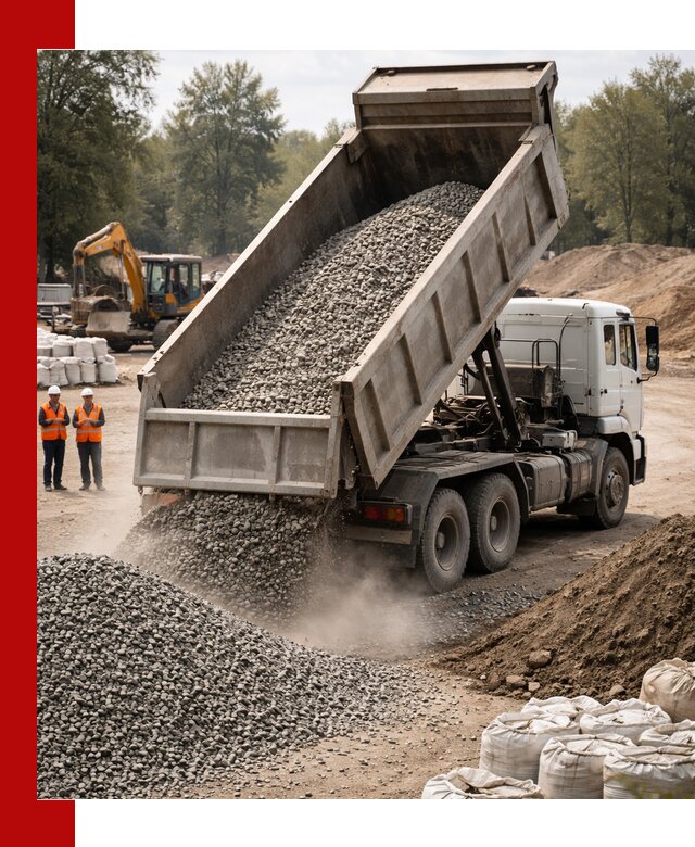 Аренда самосвала в Каменске-Уральском для доставки сыпучих и нерудных материалов