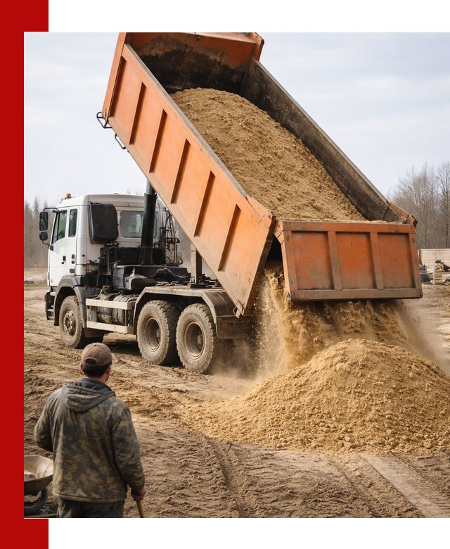 Аренда самосвала 20 тонн для перевозки грузов в Каменске-Уральском
