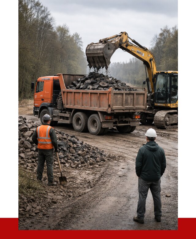 Вывоз асфальта в Каменске-Уральском от 4787 р. самосвалом ПРОНЕРУДКмн
