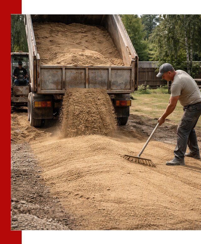 Отсыпка участка песком в Каменске-Уральском быстро и качественно