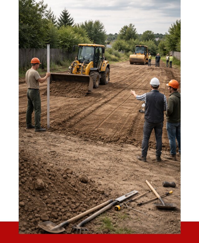 Планировка участка грунтом в Каменске-Уральском от 4787 р ПРОНЕРУДКмн