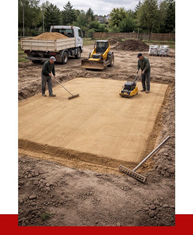 Устройство песчаной подушки в Каменске-Уральском от 4787 р. ПРОНЕРУДКмн